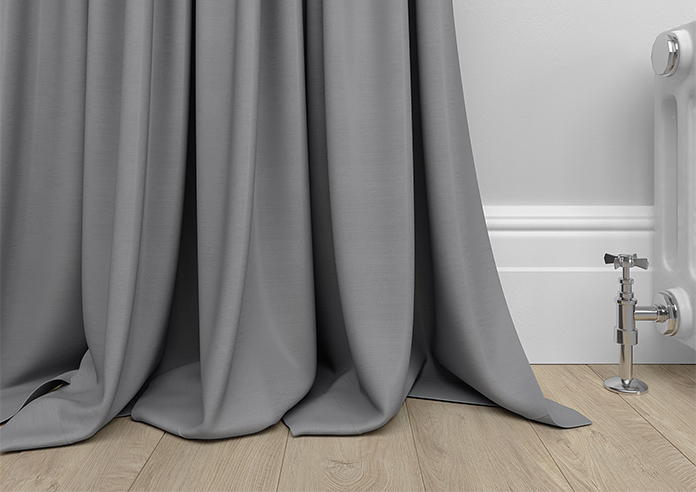 Shima Faux Silk, Platinum - Made to Measure Curtains - Image 6